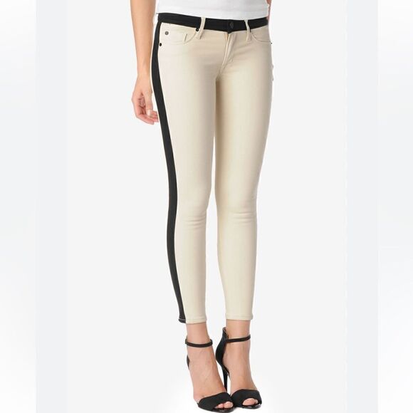 NWT HUDSON BONE LeeLoo Super Skinny Crop Jeans 28 BRAND NEW ~ WC449DIY STRETCH - Picture 1 of 11